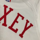 Philadelphia 76ers City Edition White #0 MAXEY 1:1 Quality NBA  Season Jerseys  2023
