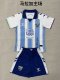 Malaga Home  1:1 Quality Soccer Jersey  26-27  (kids and man ) (16-2XL)