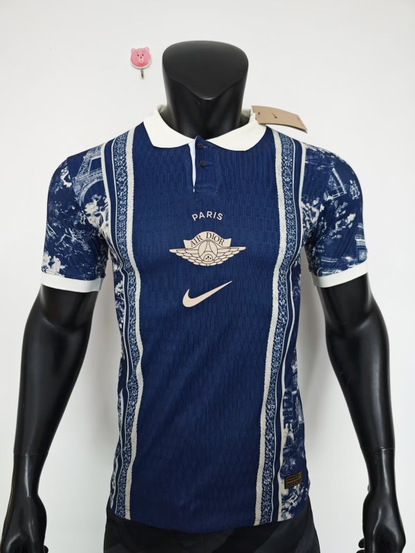 PSG Paris Special  Edition Blue Player 1:1 Quality Soccer Jersey  26-27