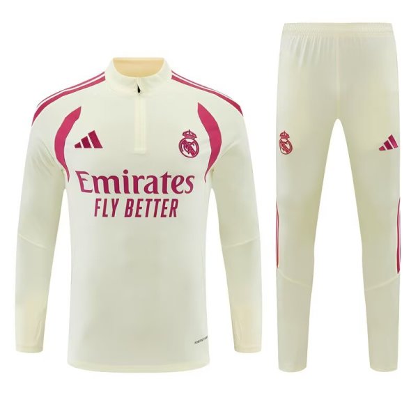 Real Madrid  Training Tracksuit Yellow (Kids And Man 10-2XL)  1:1  26-27