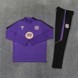 Barcelona Training Tracksuit Purple (16- 2XL Kids And Man )  1:1 Quality Training  Jersey 26-27