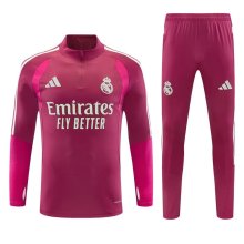 Real Madrid  Training Tracksuit Red (Kids And Man 10-2XL)  1:1  26-27