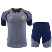 Bayern Munich  training Grey Fans 1:1 Quality Soccer Jersey   26-27 (kids and man ) (16-2XL)