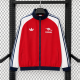 Cop Arsenal Windbreaker waterproof  White Red 1:1 Quality Soccer Jersey 26-27
