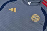 Bayern Munich  training Grey Fans 1:1 Quality Soccer Jersey   26-27 (kids and man ) (16-2XL)