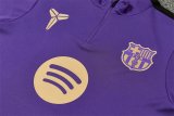 Barcelona Training Tracksuit Purple (16- 2XL Kids And Man )  1:1 Quality Training  Jersey 26-27