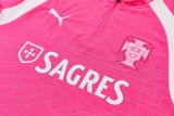 Portugal   Training Tracksuit Pink (Kids And Man 10-2XL)  1:1  26-27