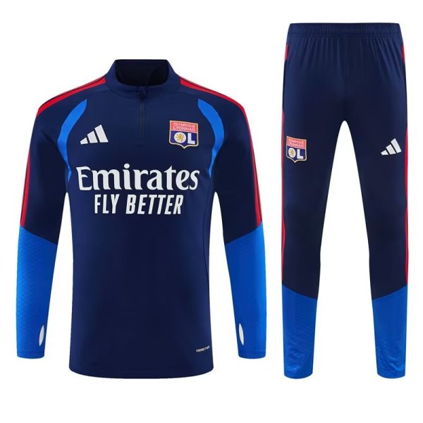 Lyon  Training Tracksuit Blue (Kids And Man 10-2XL)  1:1  26-27