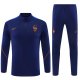 Barcelona Training Tracksuit Blue (16- 2XL Kids And Man )  1:1 Quality Training  Jersey 26-27