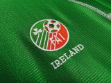 Retro Ireland Home Long Sleeve  1:1 Quality Soccer Jersey  2002