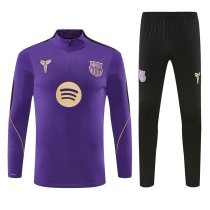 Barcelona Training Tracksuit Purple (16- 2XL Kids And Man )  1:1 Quality Training  Jersey 26-27