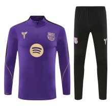 Barcelona Training Tracksuit Purple (16- 2XL Kids And Man )  1:1 Quality Training  Jersey 26-27