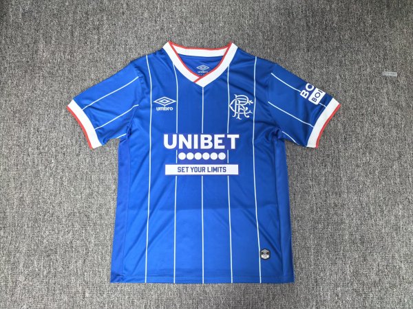 Rangers Away Fans  1:1 Quality Soccer Jersey  26-27