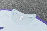 Barcelona Training  Fans Kits cyan 1:1 Quality Soccer Jersey 25-26 (Kids And Man ) (16-2XL)
