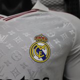 Real Madrid LV Special Edition White Player  1:1 Quality Soccer Jersey  26-27