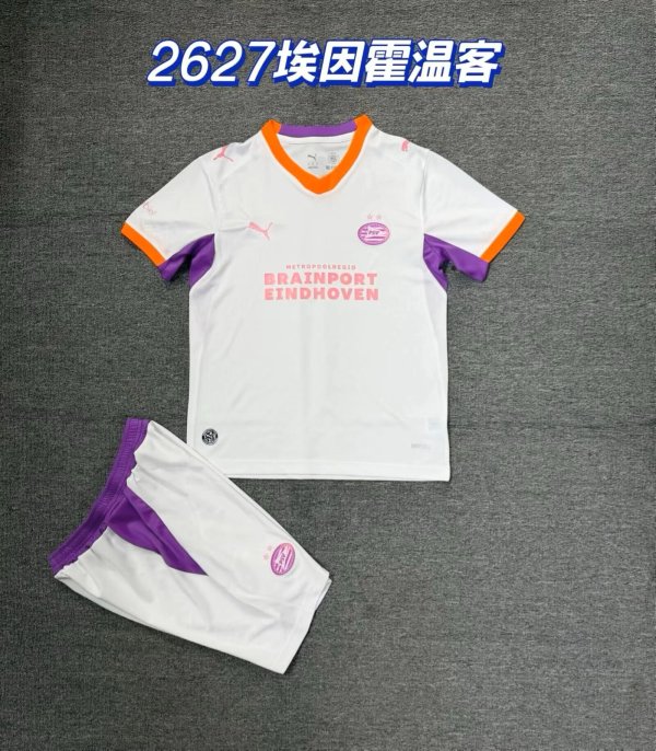 PSV Eindhoven Away  Fans  (Kids and Man) 16-2XL 1:1 Quality Soccer Jersey  26-27
