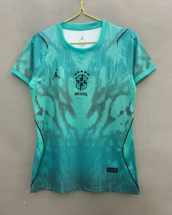 Brazil Training Women Fans 1:1 Quality Soccer Jersey  26-27 (2026)