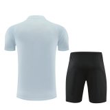 Barcelona Training  Fans Kits cyan 1:1 Quality Soccer Jersey 25-26 (Kids And Man ) (16-2XL)