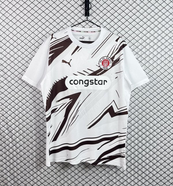 St. Pauli Away  Fans 1:1 Quality Soccer Jersey 26-27
