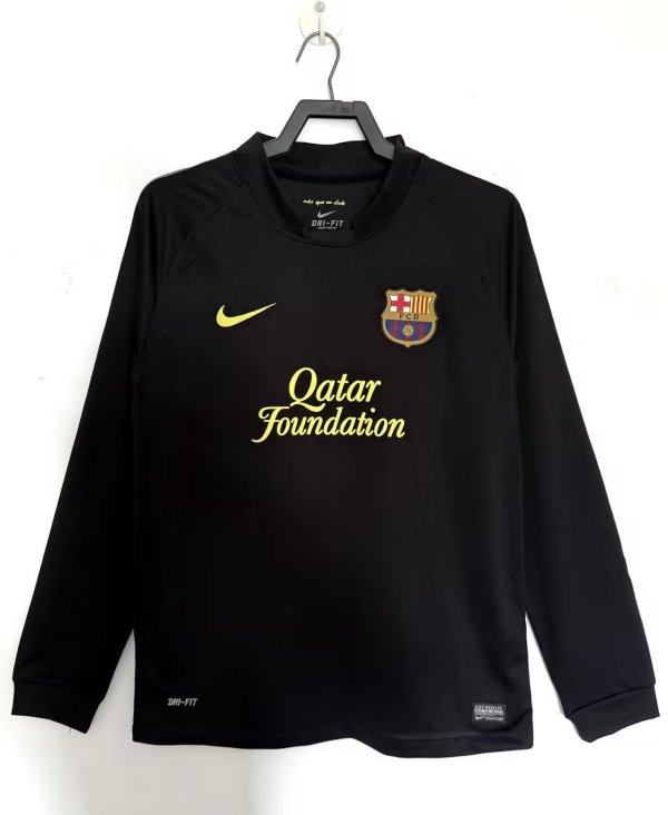 Retro Barcelona long  third Away  Fans 1:1 Quality Soccer Jersey   2011-2012