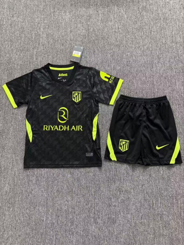 Atletico Madrid  Away Kids  1:1 Quality Soccer Jersey 26-27