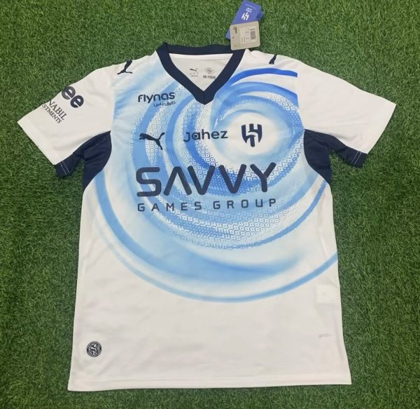Al Hilal Saudi  Away fans 1:1 Quality Soccer Jersey  26-27