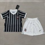 Corinthians Away kids  Fans 1:1 Quality Soccer Jersey   26-27