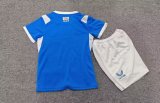 Cardiff City Home kids 1:1 Quality Soccer Jersey  26-27