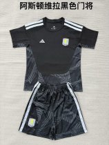 Aston Villa Goalkeeper Fans  (Kids and Man)  1:1 Quality Soccer Jersey 26-27  (16-2XL)