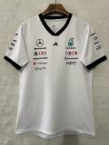 F1 Mercedes-Benz White Short Sleeve Racing Suit 2026