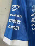 F1 Mercedes-Benz Blue Short Sleeve Racing Suit 2026