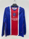PSG Paris Home Long Sleeve Fans 1:1 Quality Soccer Jersey  26-27