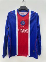 PSG Paris Home Long Sleeve Fans 1:1 Quality Soccer Jersey  26-27