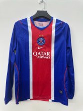 PSG Paris Home Long Sleeve Fans 1:1 Quality Soccer Jersey  26-27
