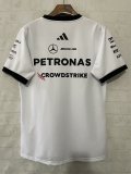 F1 Mercedes-Benz White Short Sleeve Racing Suit 2026
