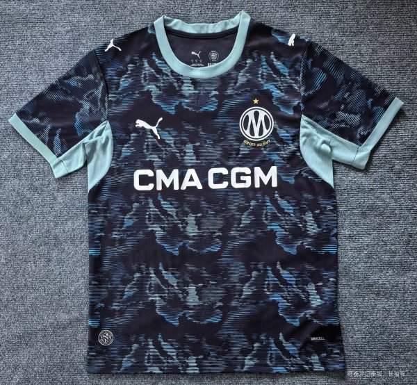 Marseille  Away Fans 1:1 Quality Soccer Jersey   26-27