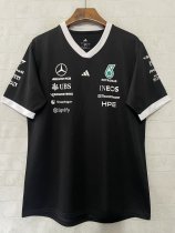 F1 Mercedes-Benz Black Short Sleeve Racing Suit 2026
