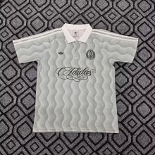 Adidas Clover T-shirt  Grey 1:1 Quality Soccer Jersey  26-27