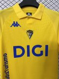 Cadiz Home Fans  1:1 Quality Soccer Jersey   26-27