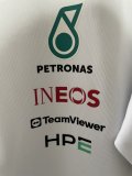 F1 Mercedes-Benz White Short Sleeve Racing Suit 2026
