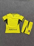 Villarreal Home Kids 1:1 Quality Soccer Jersey 26-27