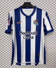 Real Sociedad  Home   Fans   1:1 Quality Soccer Jersey  26-27