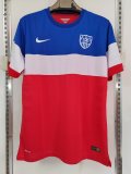 Retro America Away Fans 1:1 Quality Soccer Jersey  2014
