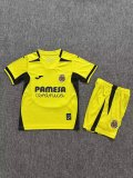 Villarreal Home Kids 1:1 Quality Soccer Jersey 26-27