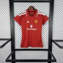 Manchester United  Home Women  Fans 1:1 Quality Soccer Jersey 26-27