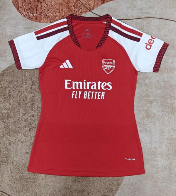 Arsenal Home Women  Fans 1:1 Quality Soccer Jersey   26-27