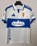 Real Oviedo Home  Fans 1:1 Quality Soccer Jersey  26-27