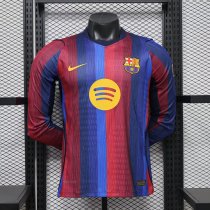 Barcelona  Home Long Sleeve  Player  1:1 Quality Soccer Jersey 26-27