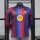 Barcelona  Home Long Sleeve  Player  1:1 Quality Soccer Jersey 26-27