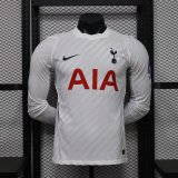 Tottenham Home  Long Sleeve Player  1:1 Quality Soccer Jersey  26-27